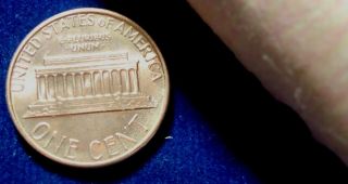 1982 - P Philadelphia Lincoln Memorial Penny Large Date Zink BU 2