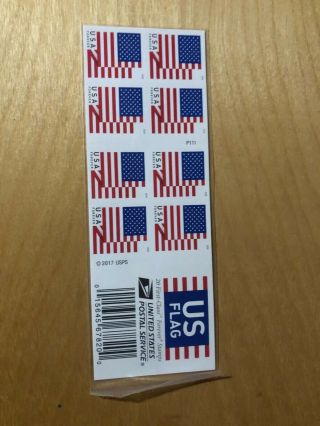 USPS US Flag 2017 Forever Stamps - 100 Pieces (5 books of 20) in pkg 3