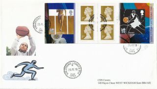 (26576) Gb Cds Fdc London Olympics Booklet Stratford Cds 2010 No.  5 Of 7 Limited