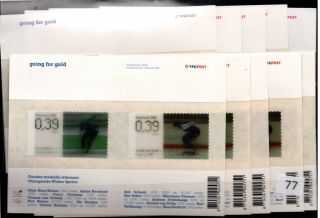 // 10x Netherlands - Mnh - Sport - Olympics 2006 - 3d Stamps -