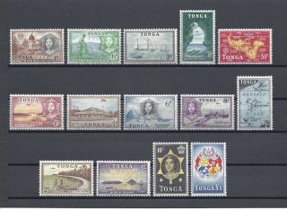 Tonga 1953 Sg 101/14 Cat £70