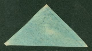 SG 2 Cape of good hope 1853.  4d deep blue.  Fine,  full margins CAT £275 2