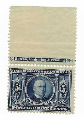 Us Stamp Scott 326 Mnhog Cv $200