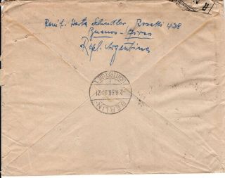 ARGENTINA - POSTAL HISTORY COVER FDC7097 2