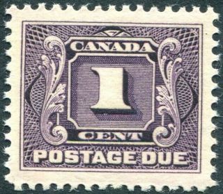 Canada - 1906 - 28 1c Dull Violet Postage Due Sg D1 Lightly Mounted V30150