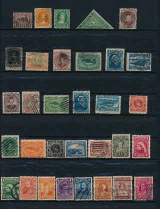 British Commonwealth.  Foundland.  Stock Page With Older Stamps