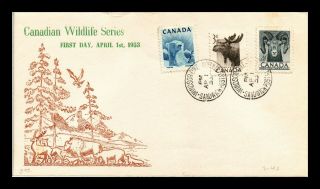 Dr Jim Stamps Canadian Wildlife Series First Day Issue Canada Cover