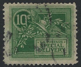 Us Stamps - Sc E7 - 10c Special Delivery - Sound  (j - 088)