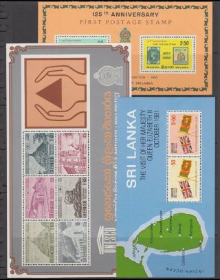 Sri Lanka 1980’s/2005 Selection Sets & Mini Sheets