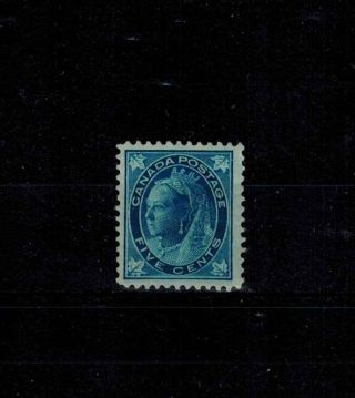 Canada Sc 70 (1897,  Qv,  Maple Leaf Issue) F - Vf Mh Cv = C$ 158
