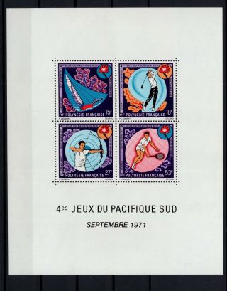 P121334/ French Polynesia / Y&t Block 2 Mnh 250 E