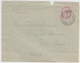 Boer War 1900 Cover To Petersfield England With Field Po British Army S Africa