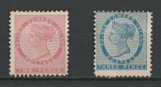 Prince Edward Islands 1861 Number 1 & 2 High Value
