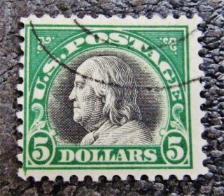 Nystamps Us Stamp 524 $35 Franklin