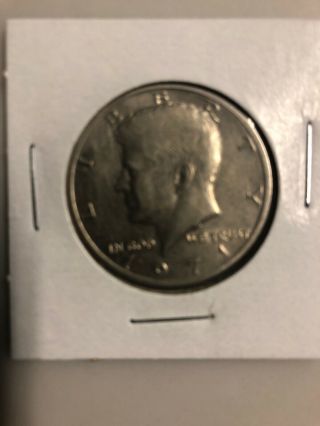 Uncirculated 1971 D Kennedy Silver Half Dollar