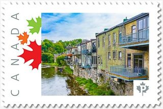 Paris Grand River St.  Ontario,  Custom Postage Stamp Mnh Canada 2018 [p18 - 04sn03]