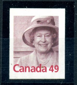 Weeda Canada 2012 Vf Mnh 49c Qeii Postal Counterfeit,  Faked Booklet Single