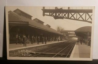 Op Postcard Gwr Station Yatton C.  1910
