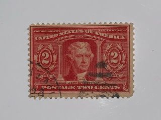 Travelstamps: 1904 Us Stamps Scott 324,  Jefferson,  Ng,  2 Cents
