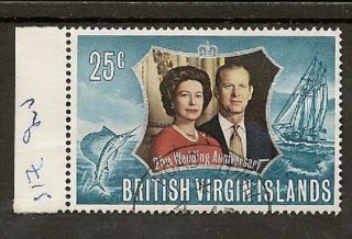 British Virgin Island 1972 Inverted Wmk Sg276w