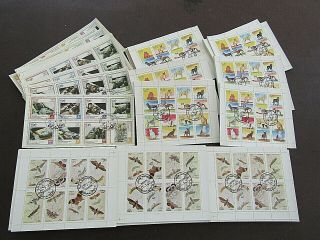 Oman - 500 X 1972 Insects M/sheet & 330 X 1972 Anim Mini Sheets - Cds