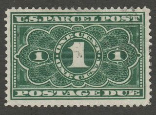 Usa Scott Jq1 Parcel Post Postage Due 1 Cent (jq1 - 1)