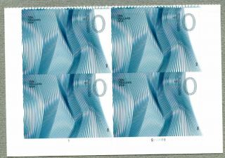 U.  S.  Scott 4720 $10 Waves Plate Block Of 4 At Face $40 Never Hinged