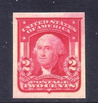 Us Stamps - 320 - Mnh - 2 Cent Washington Imperf Issue - Cv $32