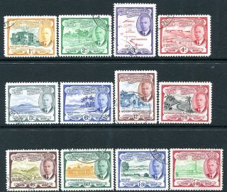 St Kitts,  Nevis & Anguilla - 1952 Set To $4.  80 Sg 94 - 105 Fine V26825