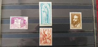 Greece 1951 19th Centenary Of St.  Paul Complete Set Mnh