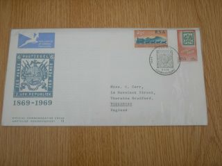 South Africa - 1969 - Centenary Of The First Transvaal Stamps First Day Cover