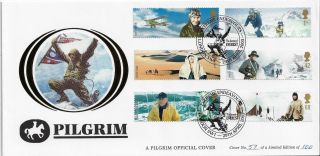 Gb 2003 Extreme Endeavours Benham Pilgrim Fdc - 100 Exist
