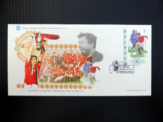 Gb Football 1994 Manchester United Fa Cup Final Official Cover Price Fp2888