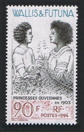 Wallis And Futuna Uvean Princesses 1v Mnh Sg 645 Sc 458