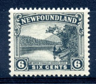 Weeda Newfoundland 136 Select Vf,  Mnh 6c Grey Black 1923 - 24 Issue Cv $18,