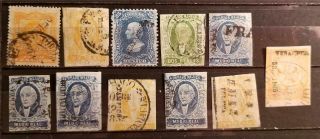 Mexico Overprint Early Stamp Lot E2443