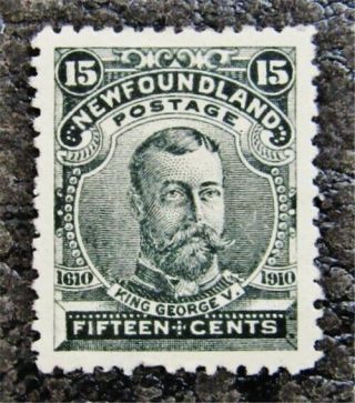 Nystamps Canada Newfoundland Stamp 97 Og H $82