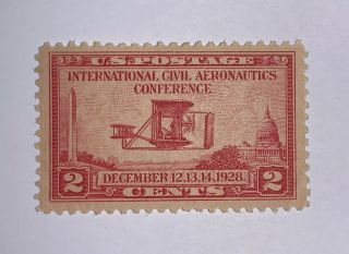 Travelstamps: 1928 Us Stamps Scott S 649,  Mnh,  Oglh,  Aeronautics 2 Cents