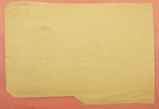 DR WHO 1912 GERMANY PARCEL PIECE CHEMNITZ REGISTERED TO USA 118249 2