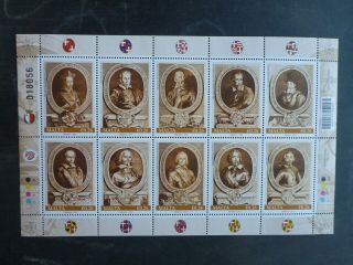 Malta 2014 Military Grand Masters 8 Stamp Mini Sheet 2