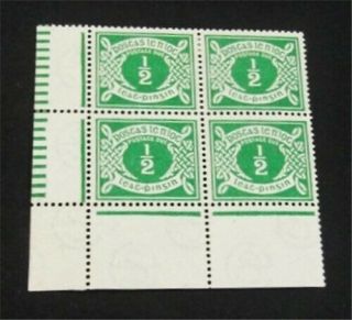 Nystamps British Ireland Stamp J1 Og H/nh (2) $335