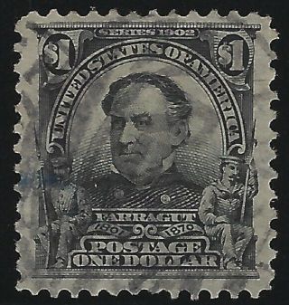 Us Stamps - Sc 311 - - Sound - Vf   (a - 107)