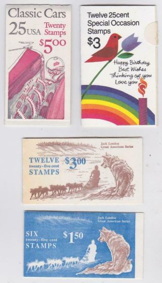 Usa 1988 / 4 Booklets T20553