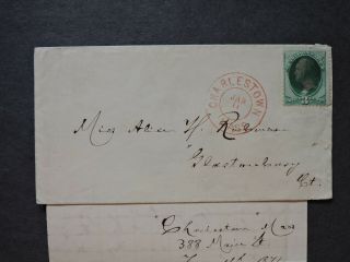 1871 Letter Signed Oscar Farenholt Civil War Spanish American Navy Rear Admiral