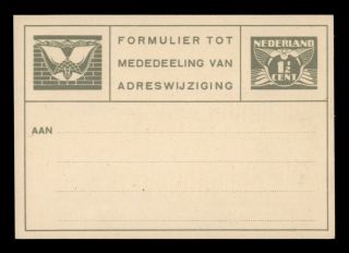 Dr Who Netherlands Vintage Mini Postal Card Stationery C120109