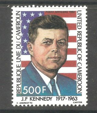 Cameroon (1983) - Scott C302,  President John F.  Kennedy