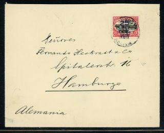 Bolivia Postal History: Lot 5 1931 25c Schg Potosi - Hamburg Germany $$$
