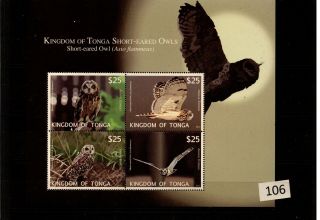 // Tonga - Mnh - Nature - Birds - 2012 - Owls