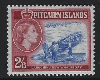 Pitcairn Island 1957 Elizabeth Set Sc 20 - 30 Nh