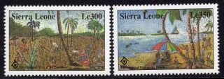 1417 - Sierra Leone 1994 - International Year Of The Family - Mnh Set